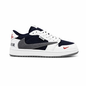 کفش و کتانی مردانه مدل نایک ترویس NIKE TRAVIS رنگ سفید مشکی کد 30857