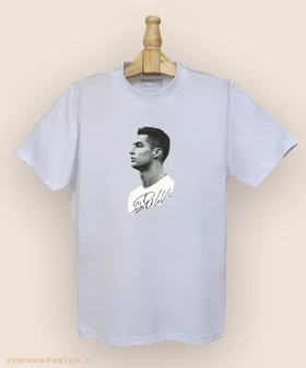 تیشرت مردانه و زنانه طرح کریستیانو رونالدو کد 960