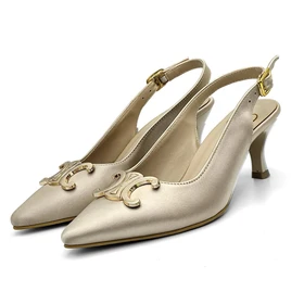 کفش مجلسی زنانه پاشنه‌دار 5 سانت مدل 400951 _ sandal valentino