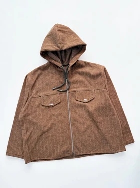 سویشرت جناغی جیب‌دار میو میو miu miu