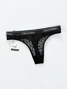 شورت بکلس گیپور طرح قلب نوشته Calvin klein