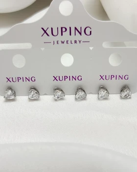 گوشواره میخی سفید سانتیا ژوپینگ