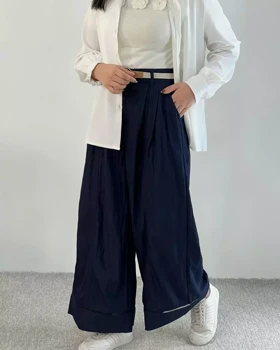 شلوار دامنی جین کاغذی کد 5413