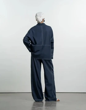 لینن دوخت تزیینی دار