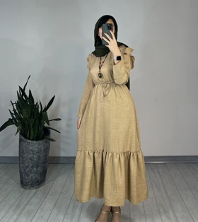 پیراهن مانتویی مانلی