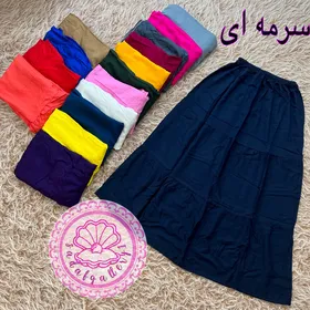 دامن نخی طبقه‌ای بلند