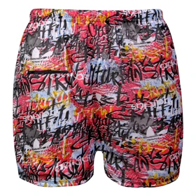 مایو مردانه مدل جیب‌دار قرمز کد 4933