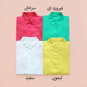 شومیز دکمه مخفی ام اند اس