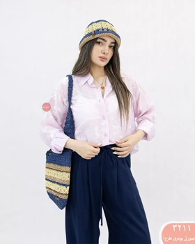 شومیز طرح گل زنانه 3211 | الینور