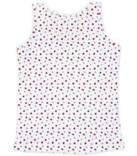تاپ رکابی نخی Adak آداک کد 1320 طرح گل