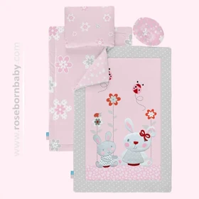 سرویس خواب رزبرن طرح little bunny