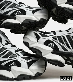 کفش کتانی مردانه و زنانه سفید مشکی ADIDAS performance x9000l4