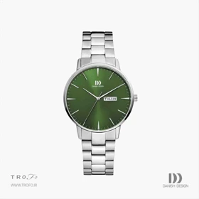 ساعت مچی عقربه ای مردانه دنیش دیزاین (Danish design) مدل IQ97Q1267 Akilia Day/Date Green Link