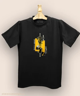 تیشرت مردانه و زنانه طرح شیطان کش شخصیت زنیتسو کد 897