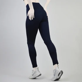 لگ ورزشی زنانه نایک جیب‌دار مدل PY-4H0848 سرمه ای