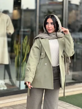 بارانی کتان زارا کد 651