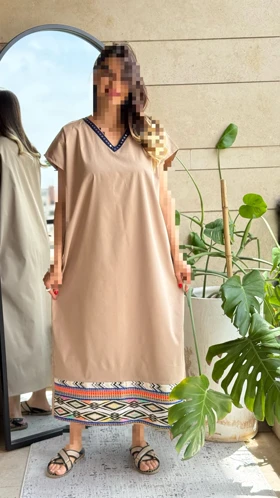 پیراهن ایینه دوزی