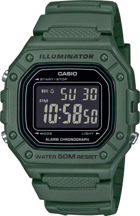 ساعت کاسیو اورجینال مردانه W-218H-3B
