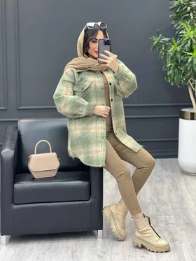 شکت چهارخونه تک جیب