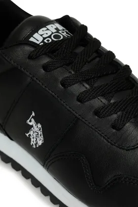 کفش کتانی مشکی مردانه Polo Assn اصل VANCE SUMMER 3FX
