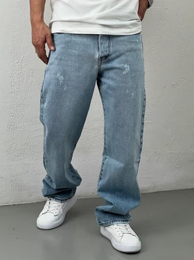شلوار جین مردانه نیم بگ4129-3