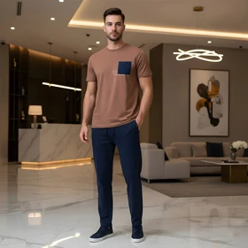 ست تیشرت وشلوار مردانه_کد:2234