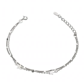 دستبند نقره ستاره کد 351276