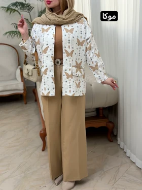 کت شلوار پروانه 3696