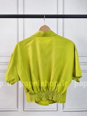 شومیز کراپ زنجیردار پشت کش