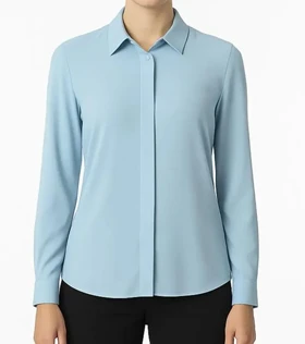 شومیز یقه شکاری