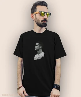تیشرت مردانه و زنانه طرح کریستیانو رونالدو کد 960