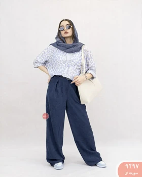 شلوار فول بگ کاویا 9297