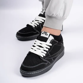 کفش کتانی اسپرت مردانه رنگ مشکی مدل نایک NIKE Jordan 1 Sketch