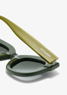 عینک آفتابی دی فرانکلین مدل D.franklin Holly Green / Gradient Green