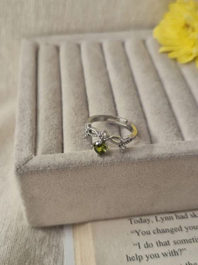 انگشتر جواهری فری سایز تاج