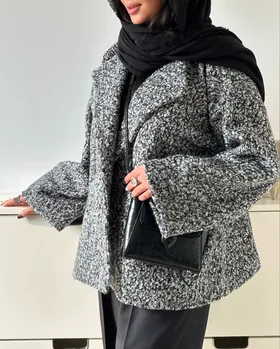 پالتو آستردار پشمی