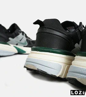کفش کتانی مردانه و زنانه مشکی سبز Nike cushlon مدل 6539