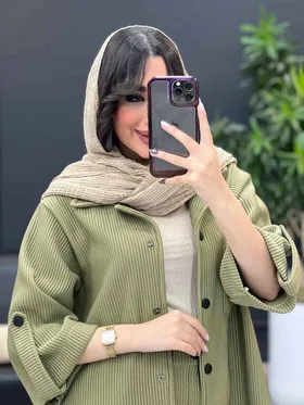 ست مانتو و شلوار بیسکوییتی
