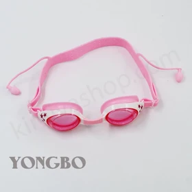 عینک شنای دخترانه YIBOBB رنگ صورتی با محافظ UV و لنز ضد بخار