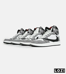 کفش کتانی ساق‌دار مردانه NIKE travis scott