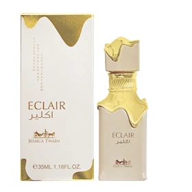 ادکلن اکلایر Eclaire جسیکا تویین Jessica Towain رایحه بیسکویت کاراملی Banoffi حجم 35ml