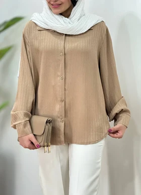 شومیز ساتن ابریشم یارا