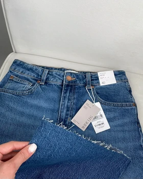 شلوار واید لگ h&m