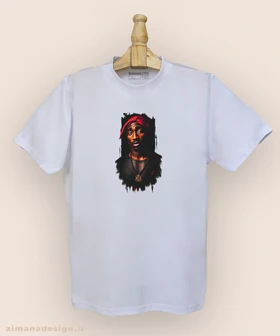 تیشرت مردانه و زنانه طرح توپاک کد 913