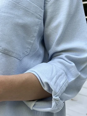 مانتو کتان پاییزه