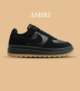 کفش کتانی مردانه و زنانه مشکی نایک NIKE AIR FORCE