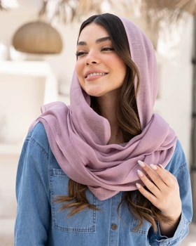 شال ابریشم ساده
