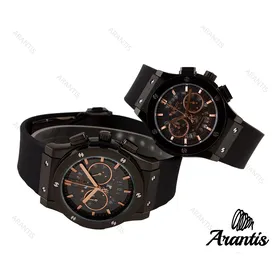 هابلوت ست سه موتوره مشکی صفحه اسکلتون s-2575