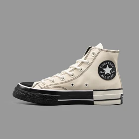 کانورس 1970 عاجی مشکی Converse Chuck 70s Ivory Black