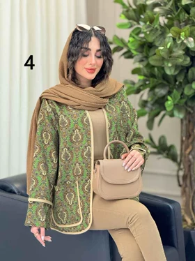 مانتو طرح دار برکه